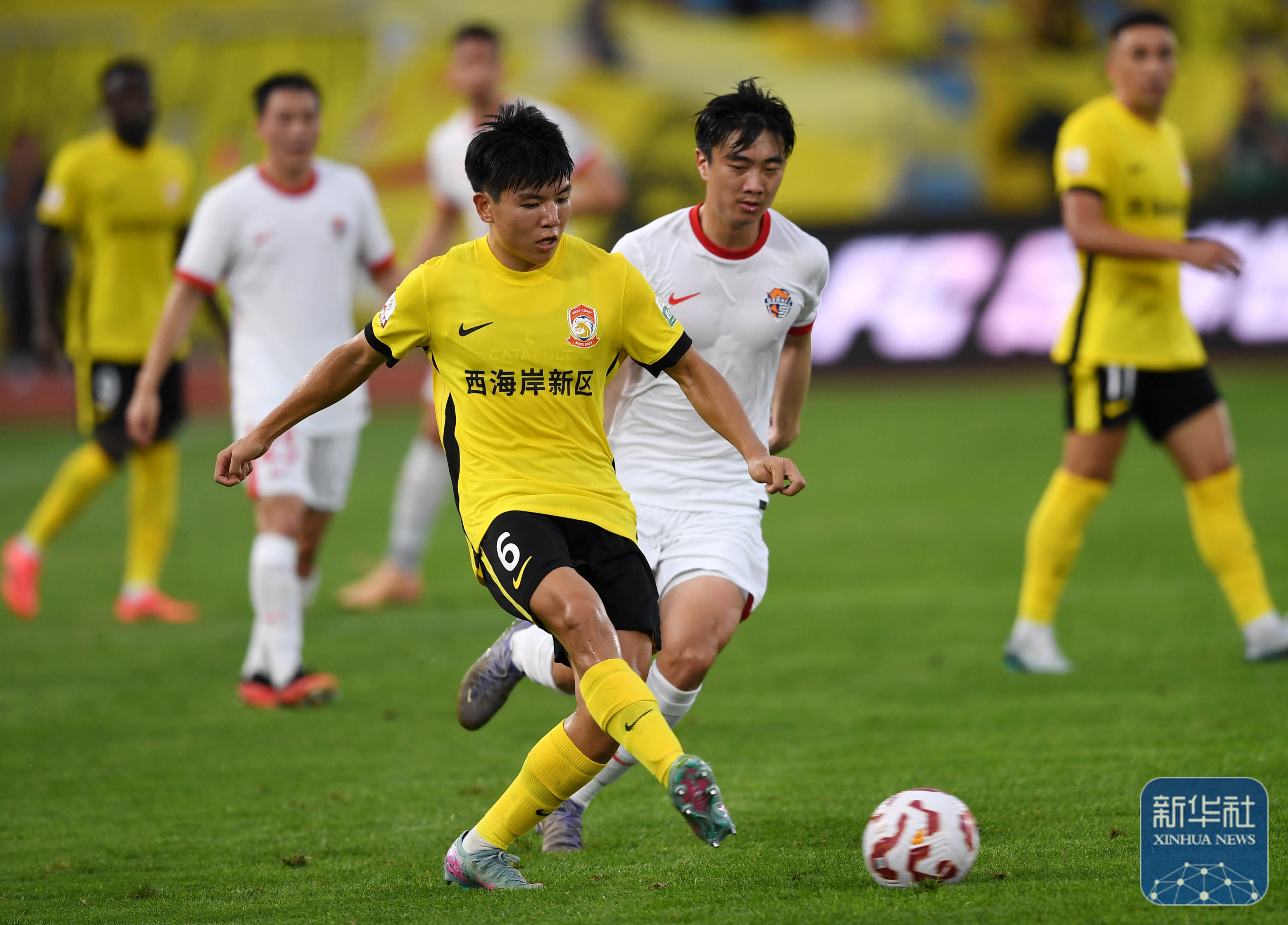 中超中甲赛果：上海申花3-1北京国安，深圳新鹏城4-0胜青岛海牛